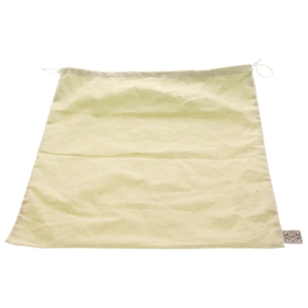 LOEWE(ロエベ) バーバリウム アナグラム レザー切替フェルトバケットバッグ ハンドバッグ アイボリー/ブラウン A223T21X02 レディース