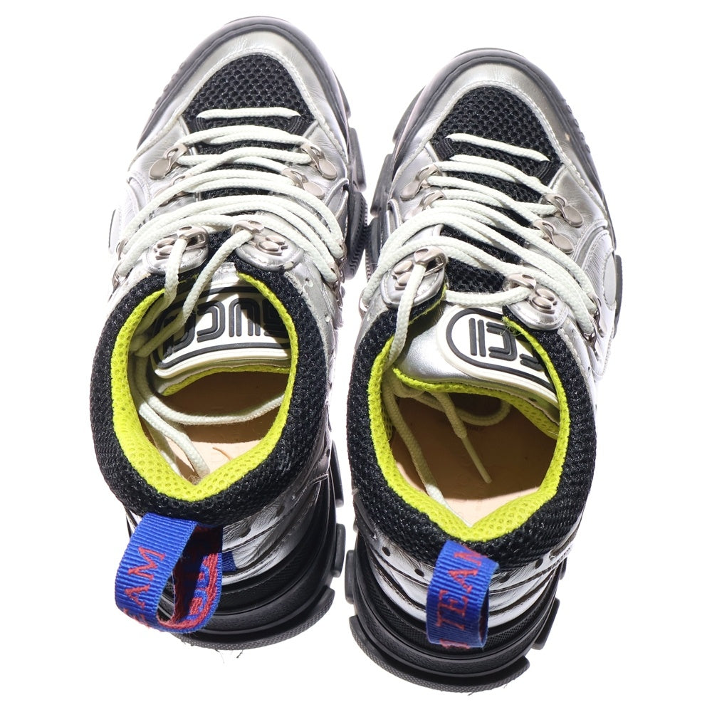 GUCCI(グッチ) フラッシュトレック ビジュー ラバーロゴ ローカット