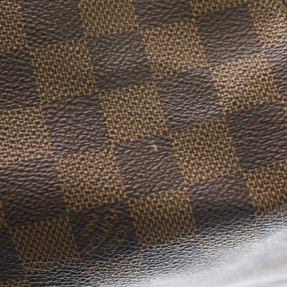 LOUIS VUITTON(ルイヴィトン) ダミエ スピーディー30 ハンドバッグ ミニボストンバッグ ブラウン レザー×PVC N41531 ゴールド金具