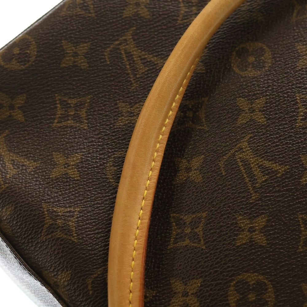 LOUIS VUITTON(ルイヴィトン) モノグラム ルーピングGM ハンドバッグ ワンショルダーバッグ ブラウン レザー×PVC M51145 ゴールド金具