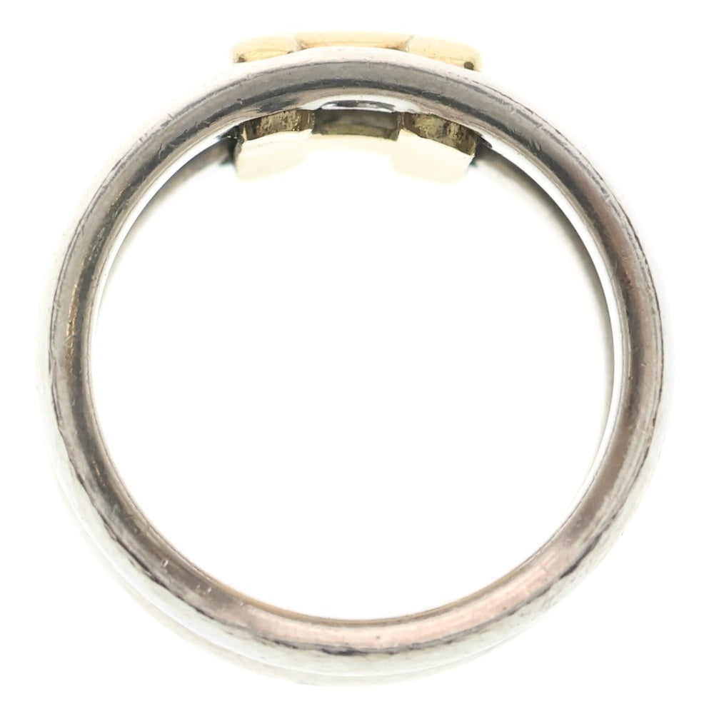 HERMES(エルメス) オランプ リング 750YG×SV925 54 指輪