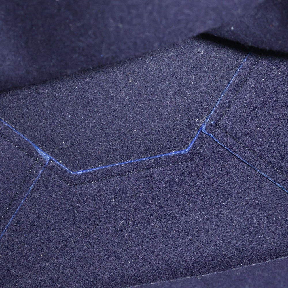 CELINE(セリーヌ) カバファントム トートバッグ ハンドバッグ ブルー レザー ゴールド金具