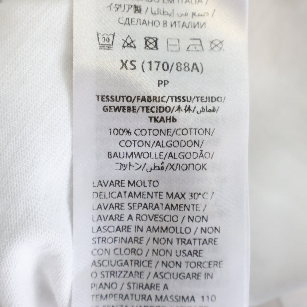 GUCCI(グッチ) 25SS ウェブストライプ ロゴプリントクルーネック半袖Tシャツカットソー ホワイト 784361 XJGKB レディース