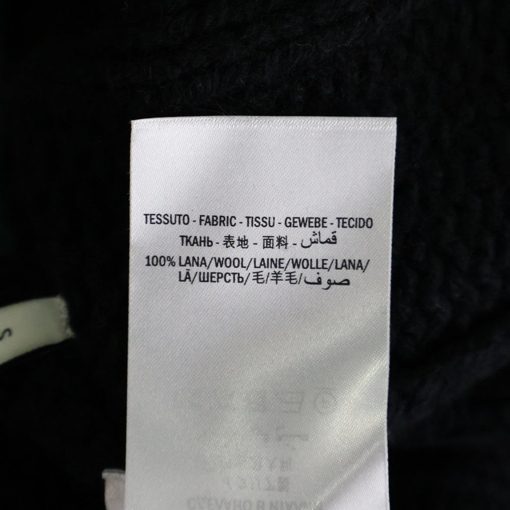 GUCCI(グッチ) 19AW シェリーライン ケーブルウールニットセーター ブラック/グリーン/レッド 548115-X1561