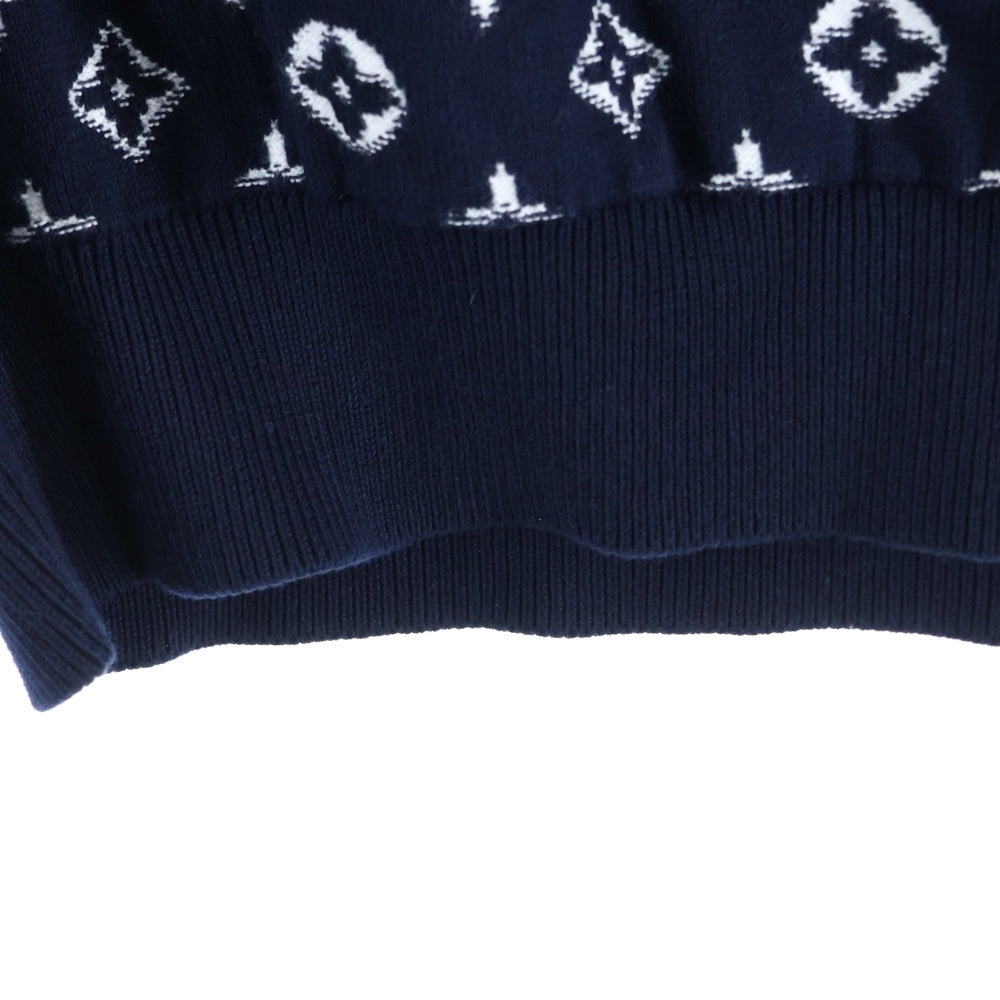 LOUIS VUITTON(ルイヴィトン) 24AW モノグラム グラディエント コットンフーデッドスウェットパーカー ネイビー RM242MQ USO HQN43W