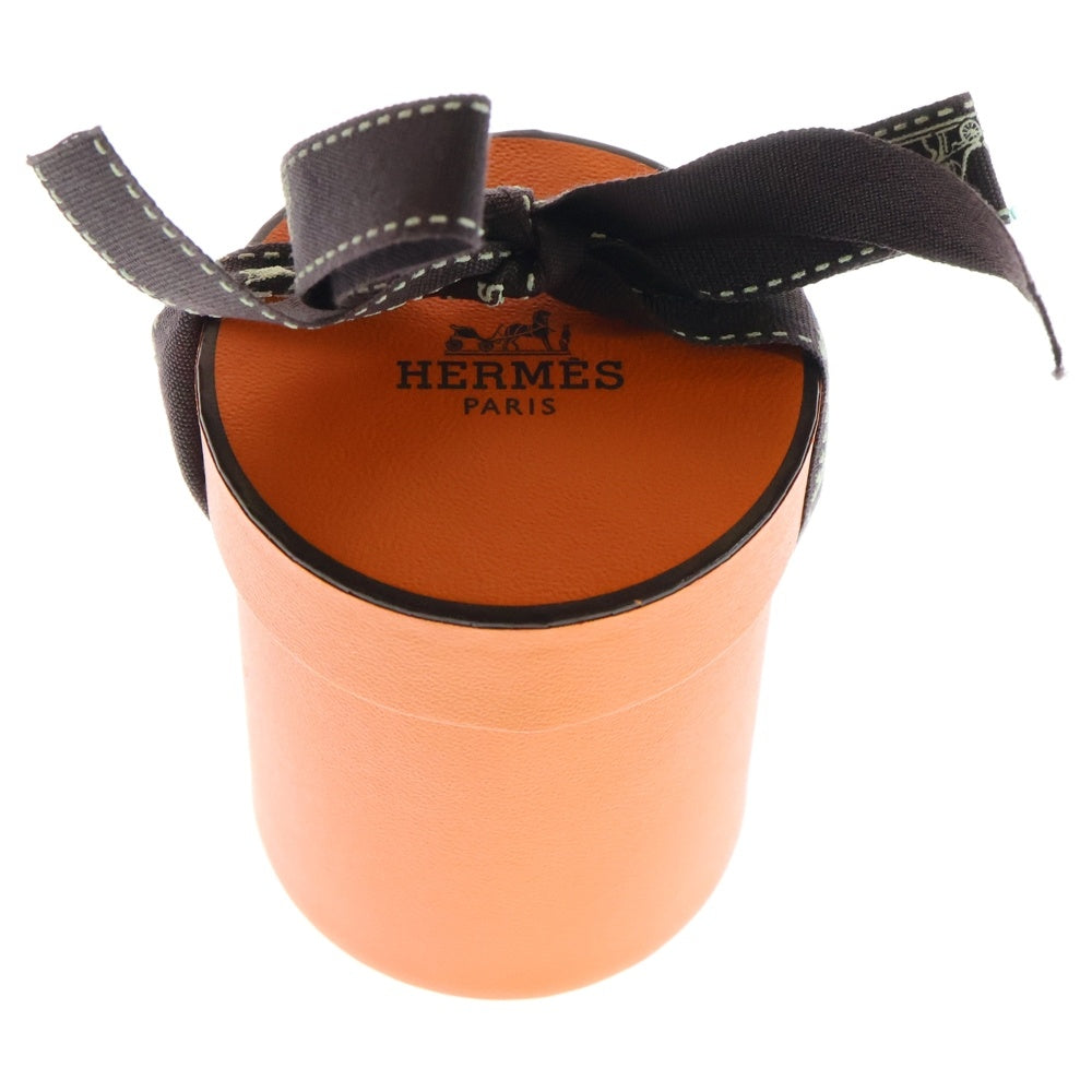 HERMES(エルメス) ツイリー ブリッドドゥガラ シルクスカーフ オレンジ レディース