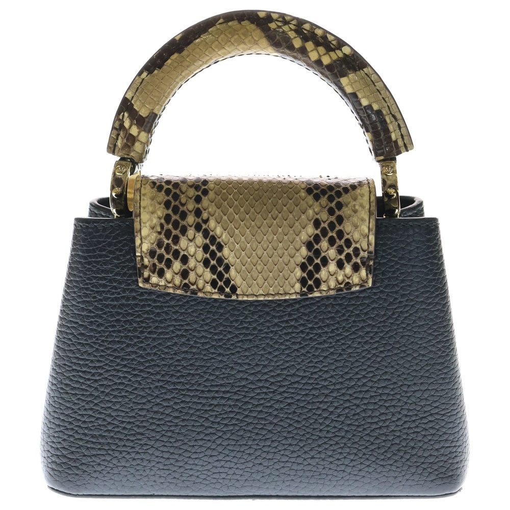 LOUIS VUITTON(ルイヴィトン) カプシーヌ MINI ミニ ブラック パイソン