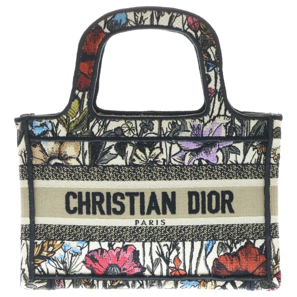 Christian Dior(クリスチャンディオール) ブックトートミニ トートバッグ ミルフルール キャンバス レディース