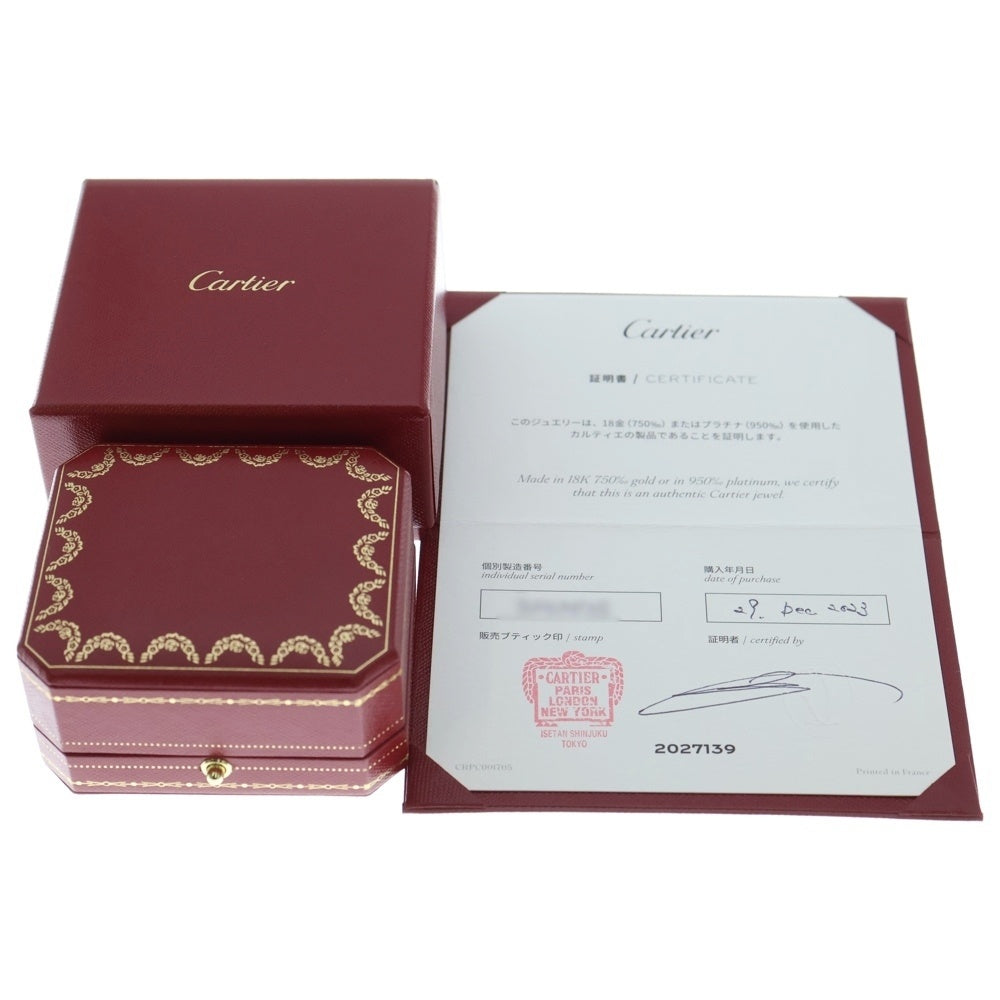 Cartier(カルティエ) ミニ ラブピアス Au750 K18 WG ホワイトゴールド