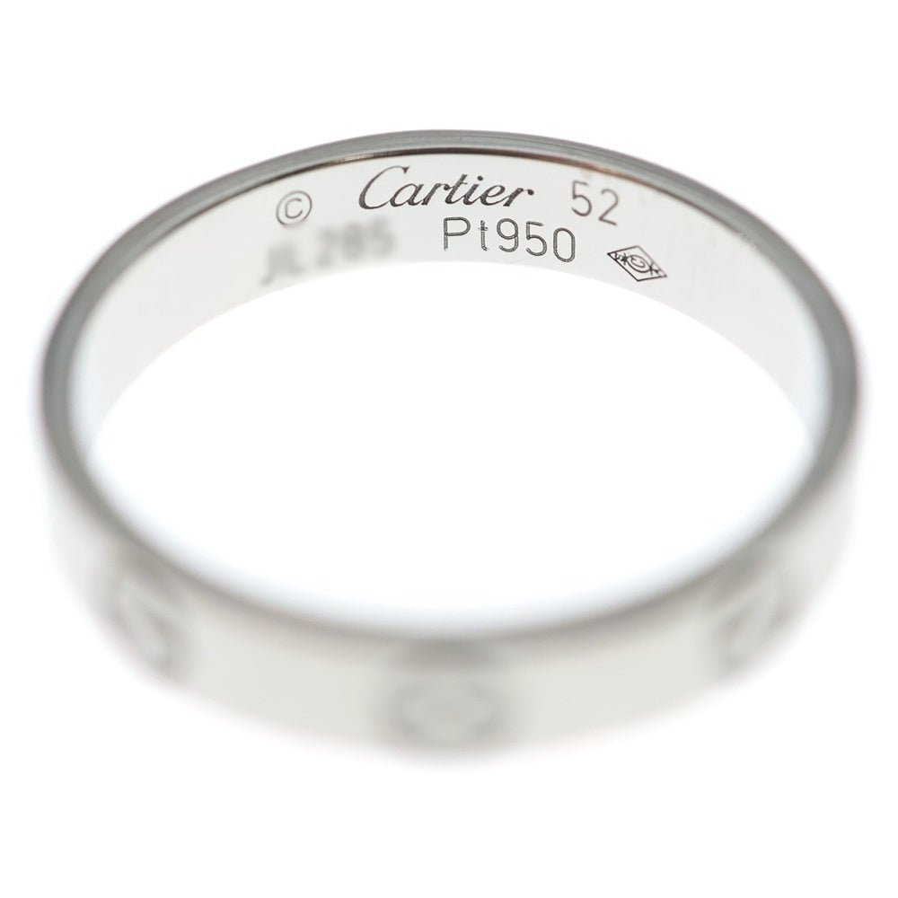 Cartier(カルティエ) ミニ ラブリング プラチナ Pt950 指輪 リング