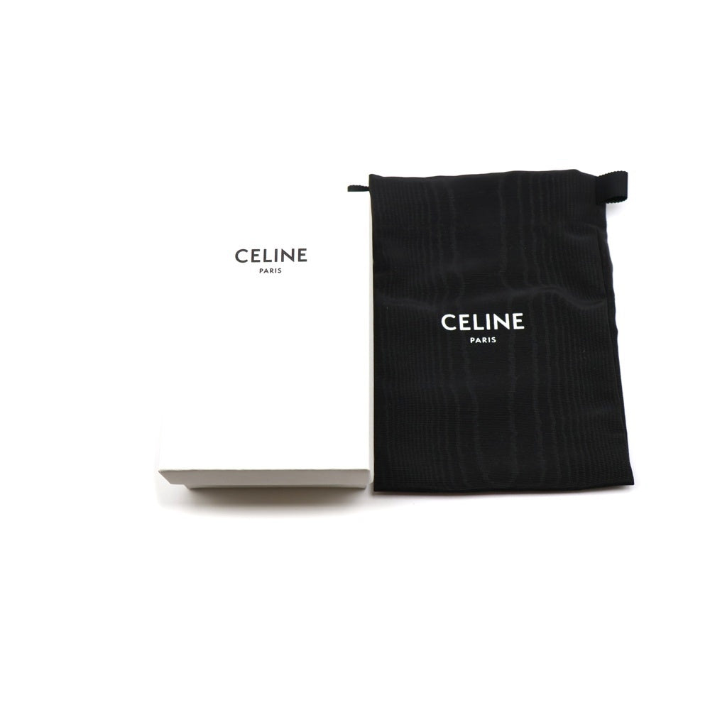CELINE セリーヌ 三つ折り トリオンフ ファイン ウォレット ニノ CELINE(セリーヌ) トリオンフ ロゴプレート ファインストラップ ニノ