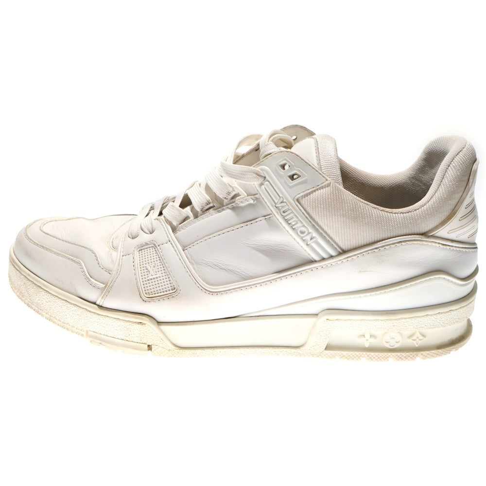 LOUIS VUITTON(ルイヴィトン) LVトレーナー レザー レースアップ ローカットシューズ スニーカー ホワイト