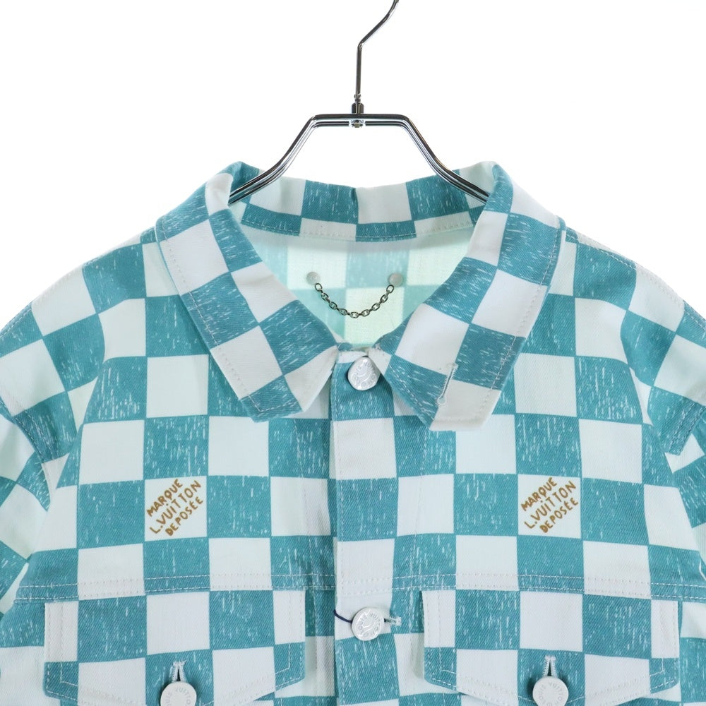LOUIS VUITTON(ルイヴィトン) 21AW ダミエデニムチェッカートラッカー