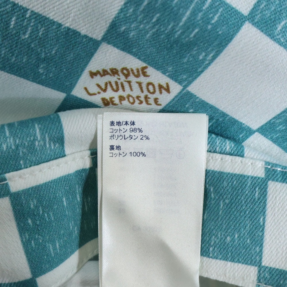 LOUIS VUITTON(ルイヴィトン) 21AW ダミエデニムチェッカートラッカージャケット RM2129 IM3 HLA20W