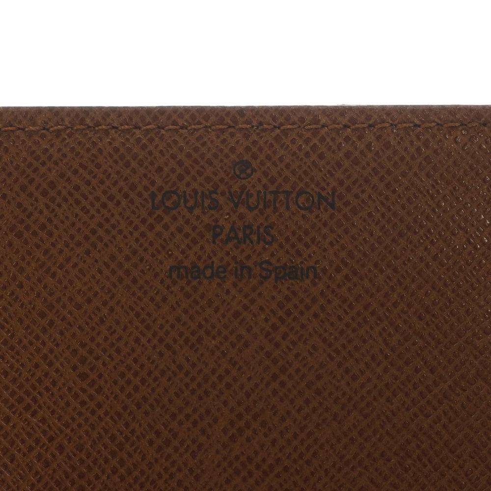 LOUIS VUITTON(ルイヴィトン) モノグラム アンヴェロップ カルト ドゥ ヴィジット カードケース 名刺入れ コインケース ブラウン PVC M62920 ゴールド金具 レディース