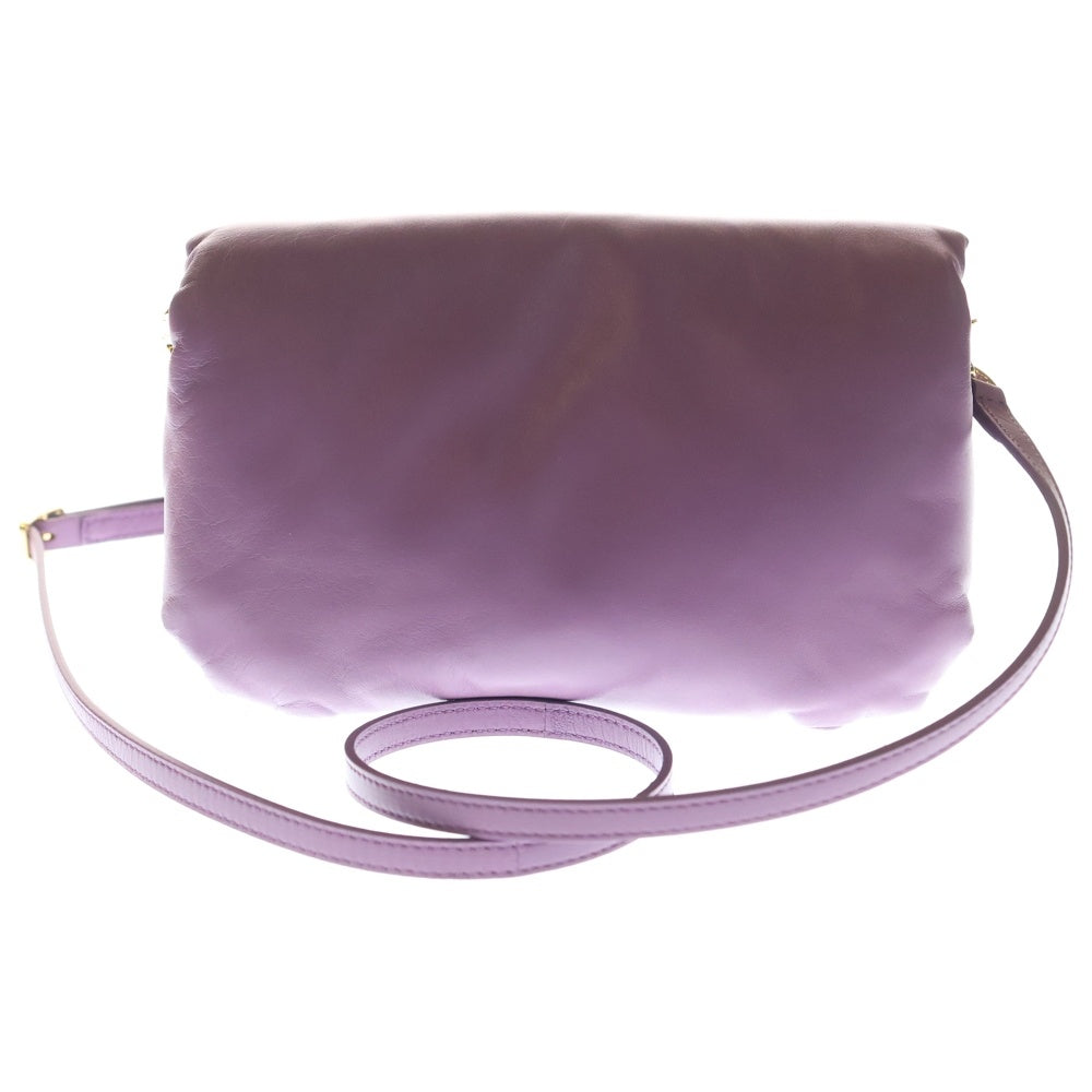 LOEWE(ロエベ) パファー ゴヤショルダーバッグ パープル ラムスキン