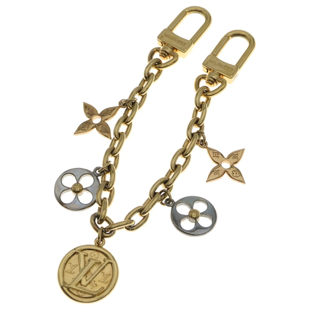 LOUIS VUITTON(ルイヴィトン) ポルト クレ ナノグラム ゴールド GP バッグチャーム M01001 レディース