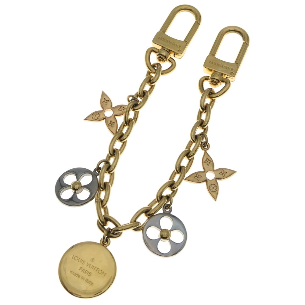 LOUIS VUITTON(ルイヴィトン) ポルト クレ ナノグラム ゴールド GP