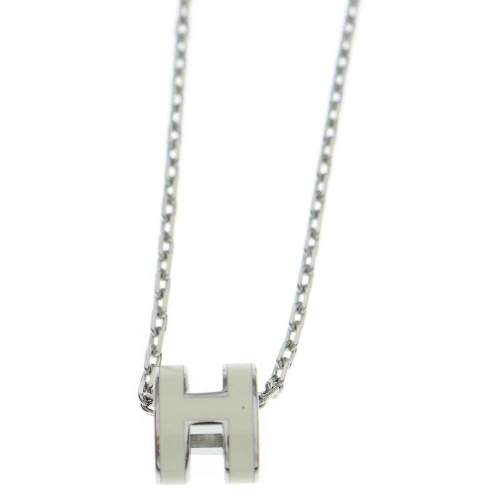 R*a様 正規 HERMES オールド ポップアッシュ ペンダント ホワイト HERMES(エルメス) ポップアッシュH ネックレス ペンダント ホワイト