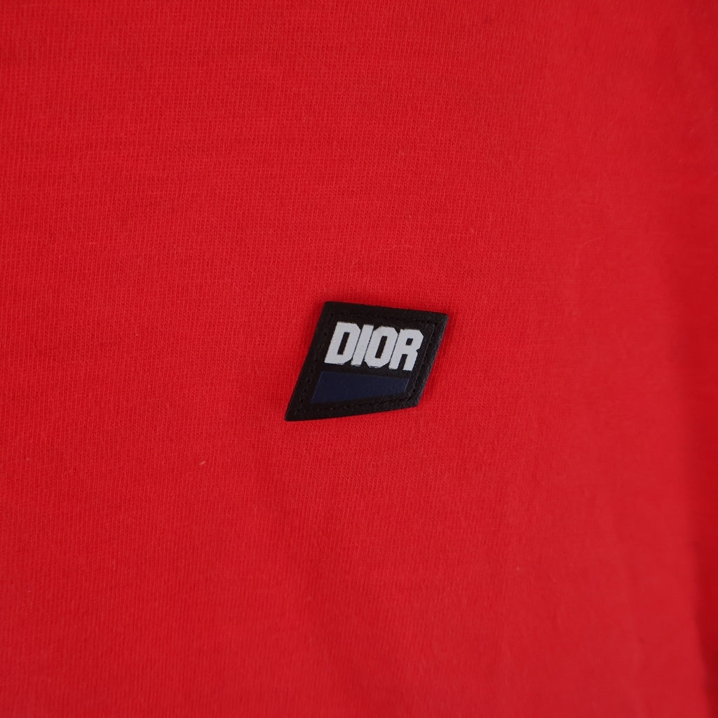 Christian Dior(クリスチャンディオール) Tシャツ レッド コットン #XS レディース