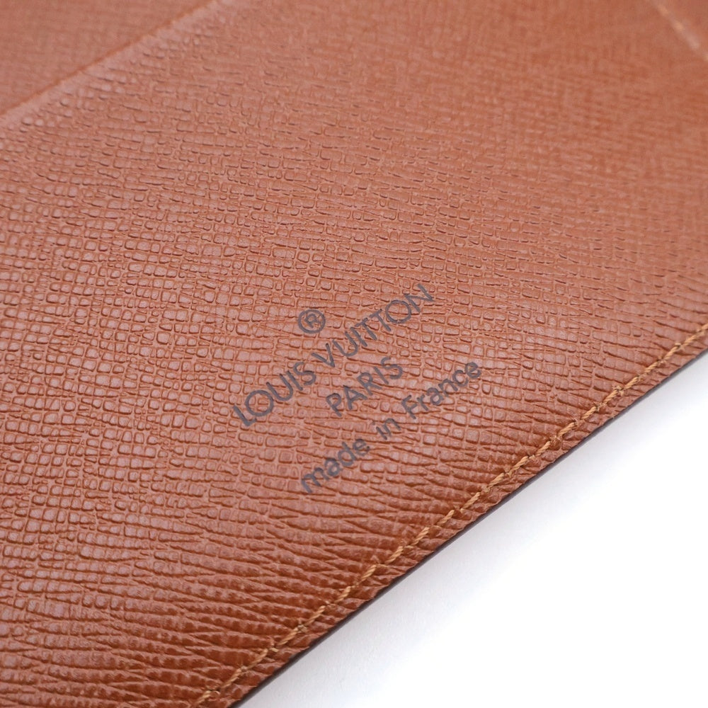 LOUIS VUITTON(ルイヴィトン) エピ アジェンダMM バインダー ブックカバー 手帳カバー ノート ブラウン レザー R2004E レディース