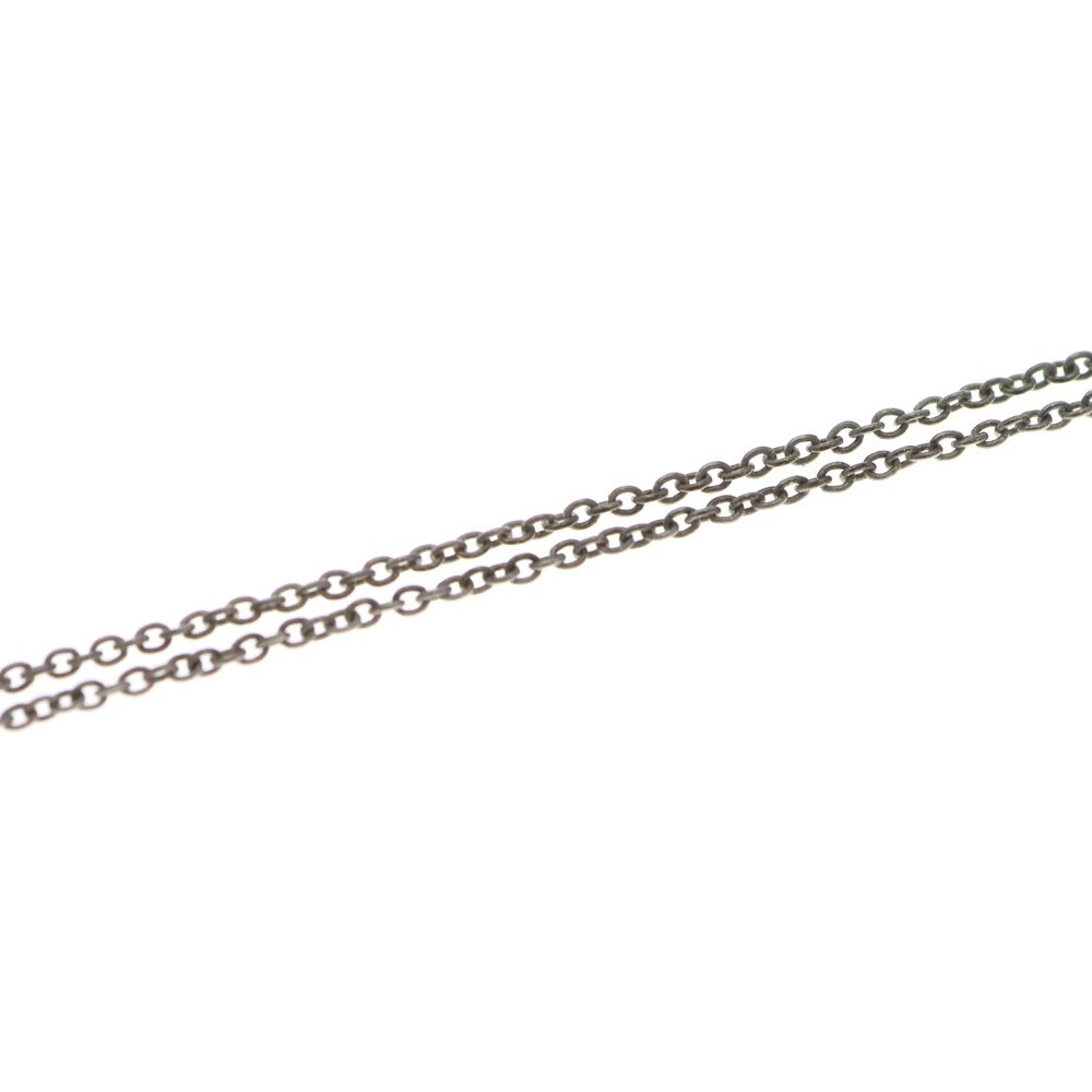 TIFFANY & Co.(ティファニー) リターントゥティファニー ダブル ネックレス ペンダント チェーン シルバー Ag925 2.9g レディース