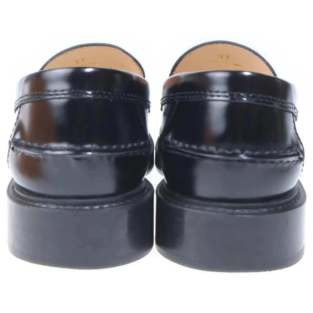 TOD'S(トッズ) トッズ ローファー ブラック レザー 37 レディース