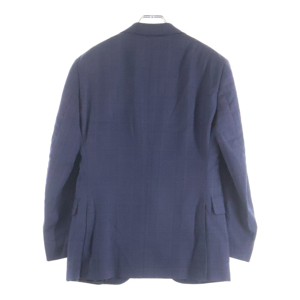 LOUIS VUITTON(ルイヴィトン) シングルチェック 2B テーラード セットアップスーツ ネイビー RM192F OTJ HHCF1E