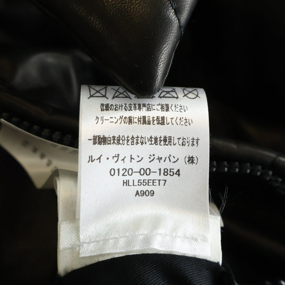 LOUIS VUITTON(ルイヴィトン) 23SS ビッグモノグラムラムスキンレザージャケット RM231Q ET7 HLL55E