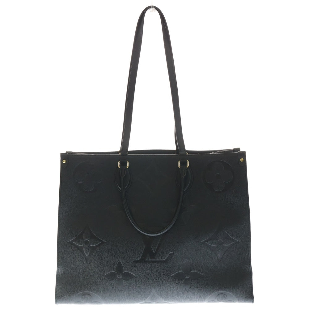 LOUIS VUITTON(ルイヴィトン) モノグラム・アンプラント オンザゴーGM トートバッグ ハンドバッグ ブラック ノワール レザー M44925 ゴールド金具 レディース