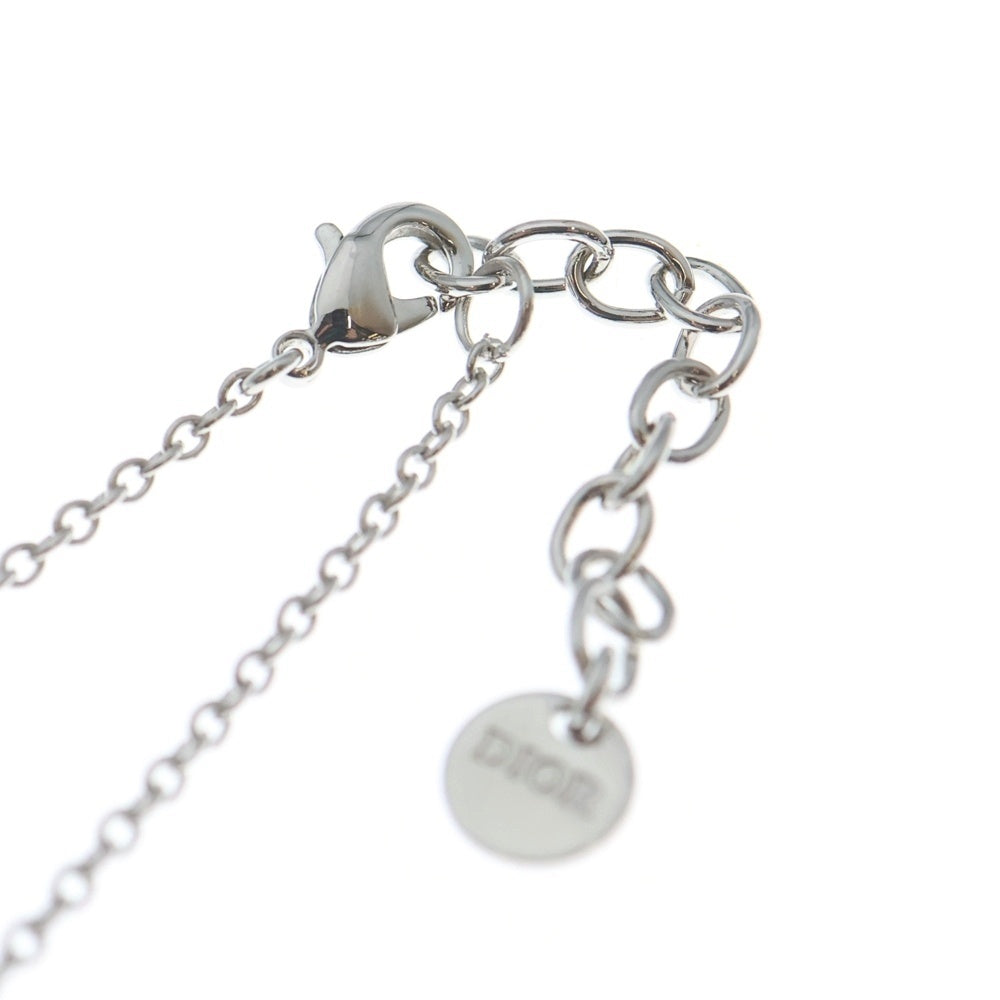 DIOR(ディオール) CD ロゴ ラインストーン ネックレス ペンダント