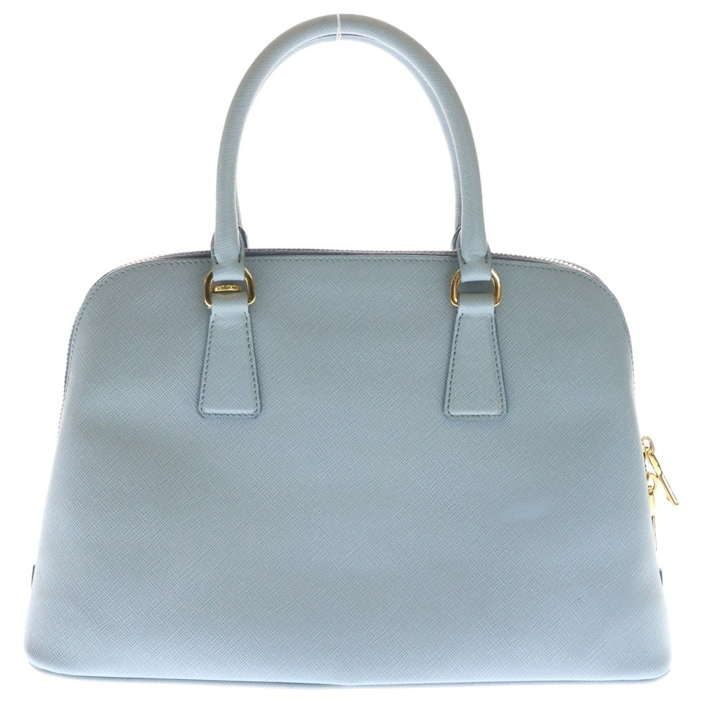 PRADA(プラダ) サフィアーノ 2WAYハンドバッグ ショルダーバッグ ライトブルー レザー BL0837 ゴールド金具 レディース