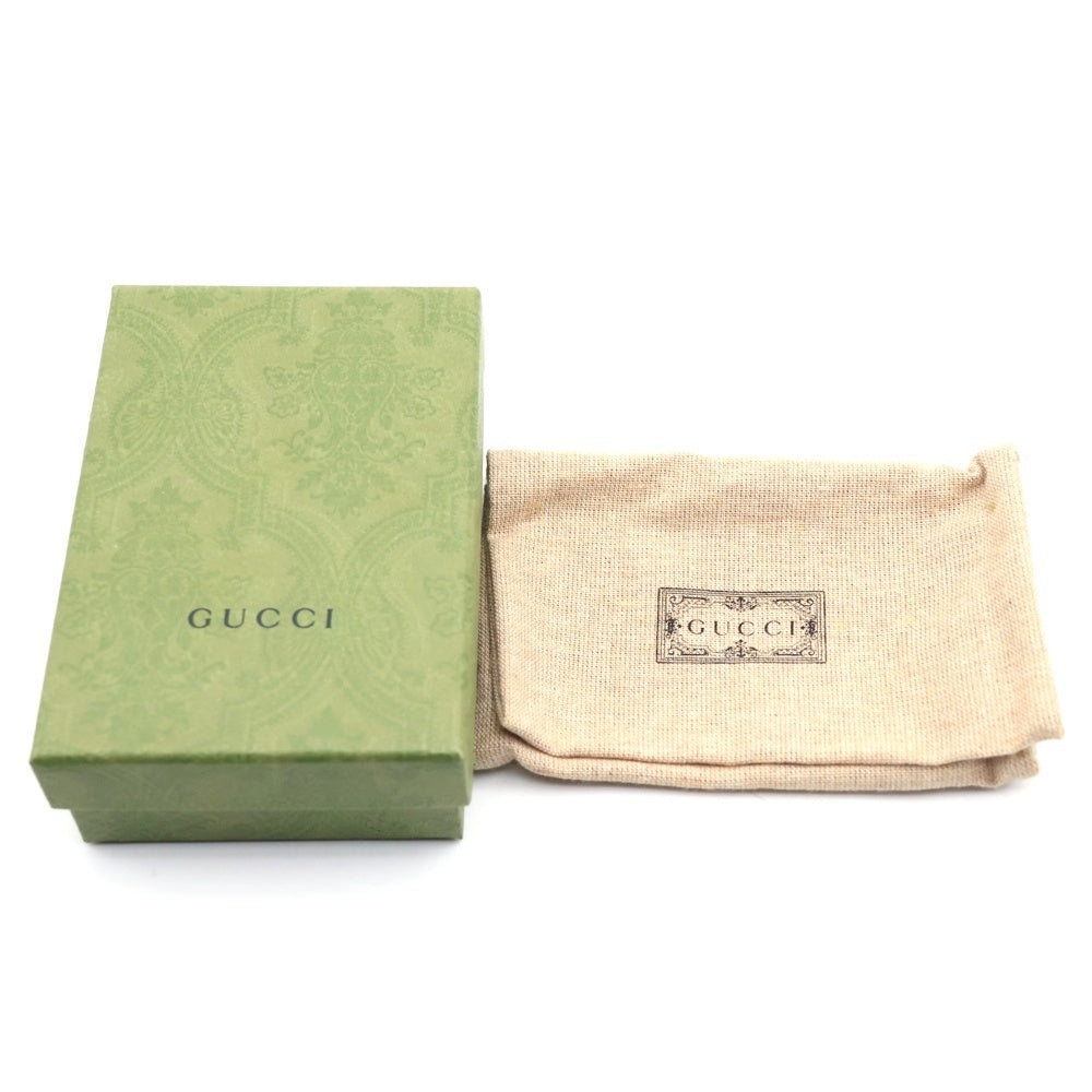 GUCCI （グッチ） ×BALENCIAGA バレンシアガ ザ ハッカー プロジェクト ペーパーミニ 三つ折り財布 ブラウン PVC×レザー 681704