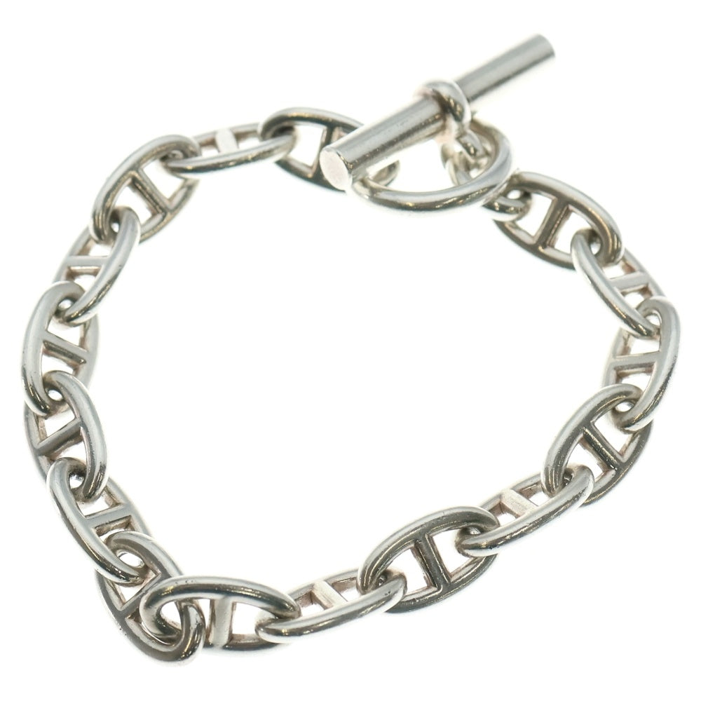 HERMES(エルメス) Chaine d'Ancre GM シェーヌダンクル 16コマ チェーンブレスレット Ag925 SVシルバー レディース