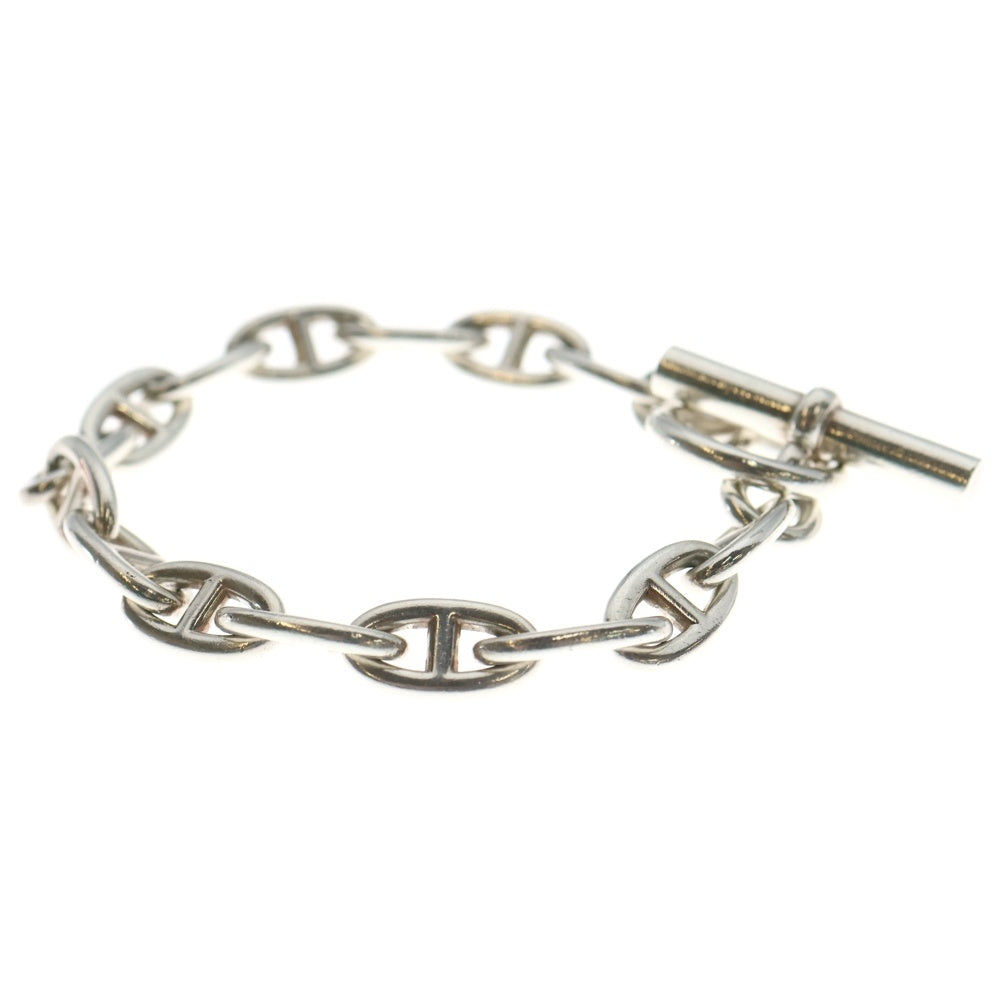 HERMES(エルメス) Chaine d'Ancre GM シェーヌダンクル 16コマ チェーンブレスレット Ag925 SVシルバー レディース