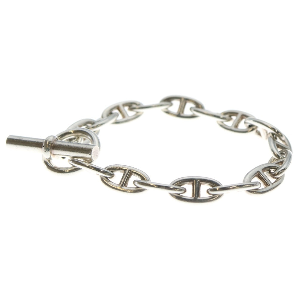 HERMES(エルメス) Chaine d'Ancre GM シェーヌダンクル 16コマ チェーンブレスレット Ag925 SVシルバー レディース