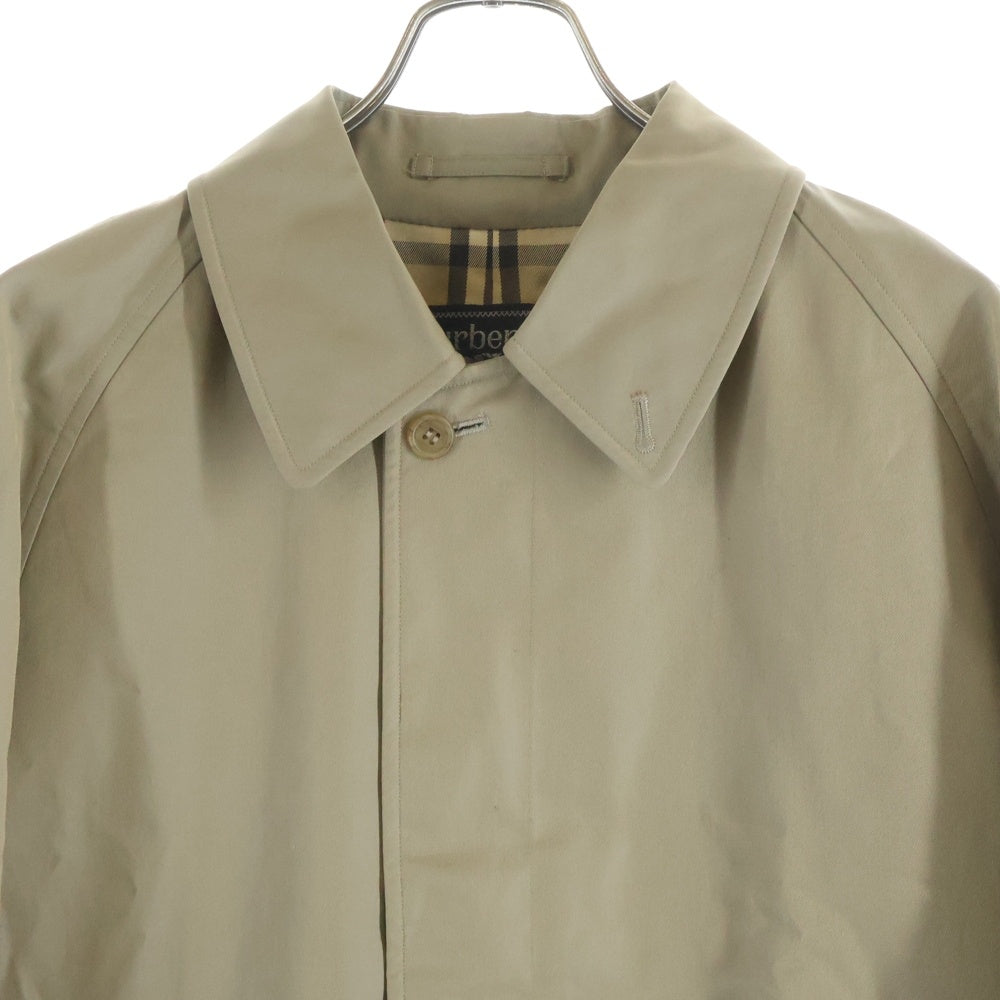 BURBERRYS(バーバリーズ) 裏地ノバチェック総柄 ステンカラーコート ベージュ