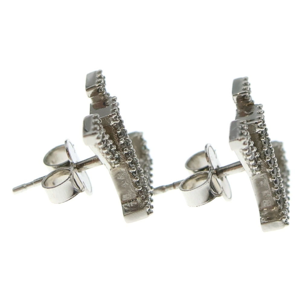 LOUIS VUITTON(ルイヴィトン) ピアス LV アイコニック ストラス