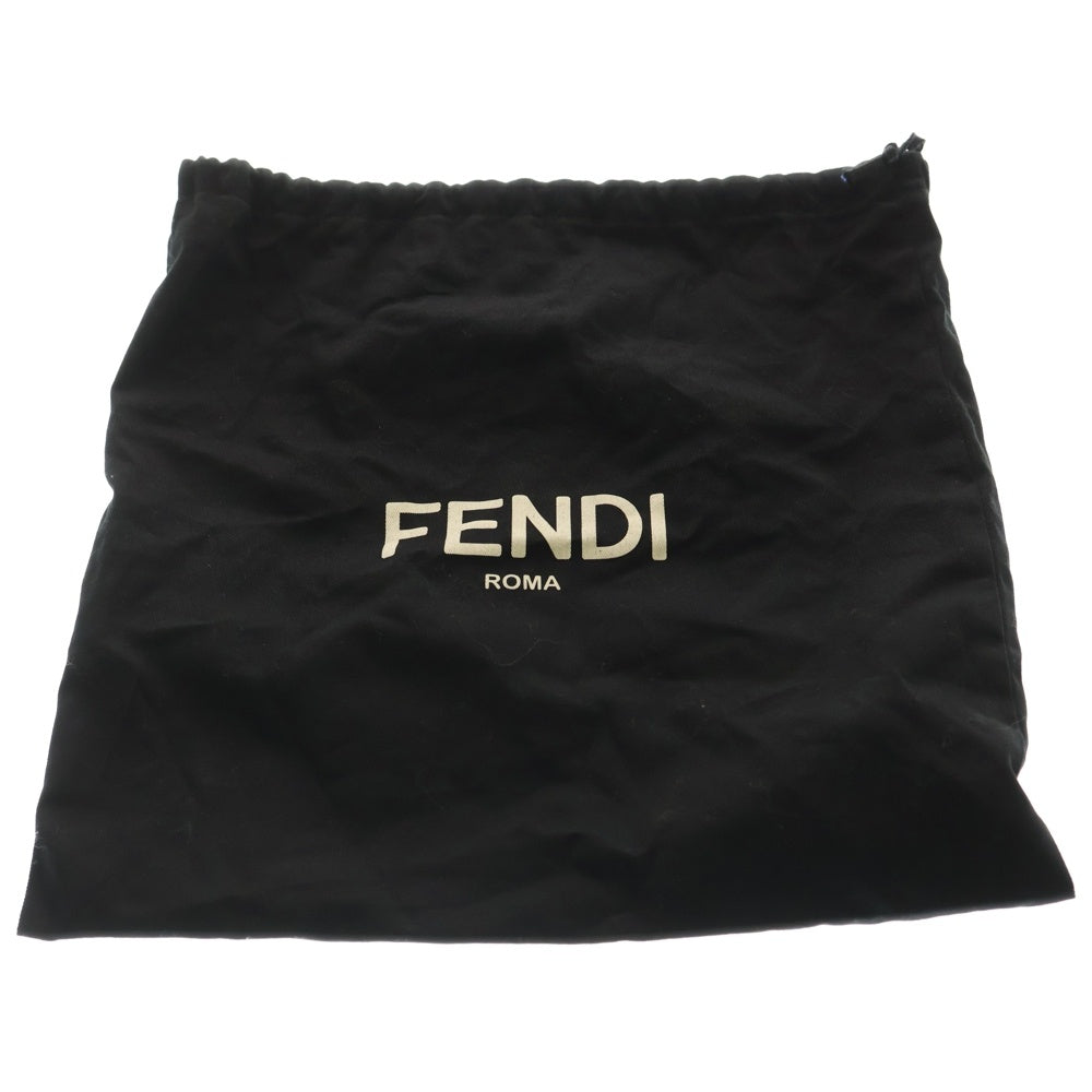 FENDI(フェンディ) バイザウェイ ミディアム ショルダーバッグ ハンドバッグ ブラック レザー 8BL146 シルバー金具 レディース