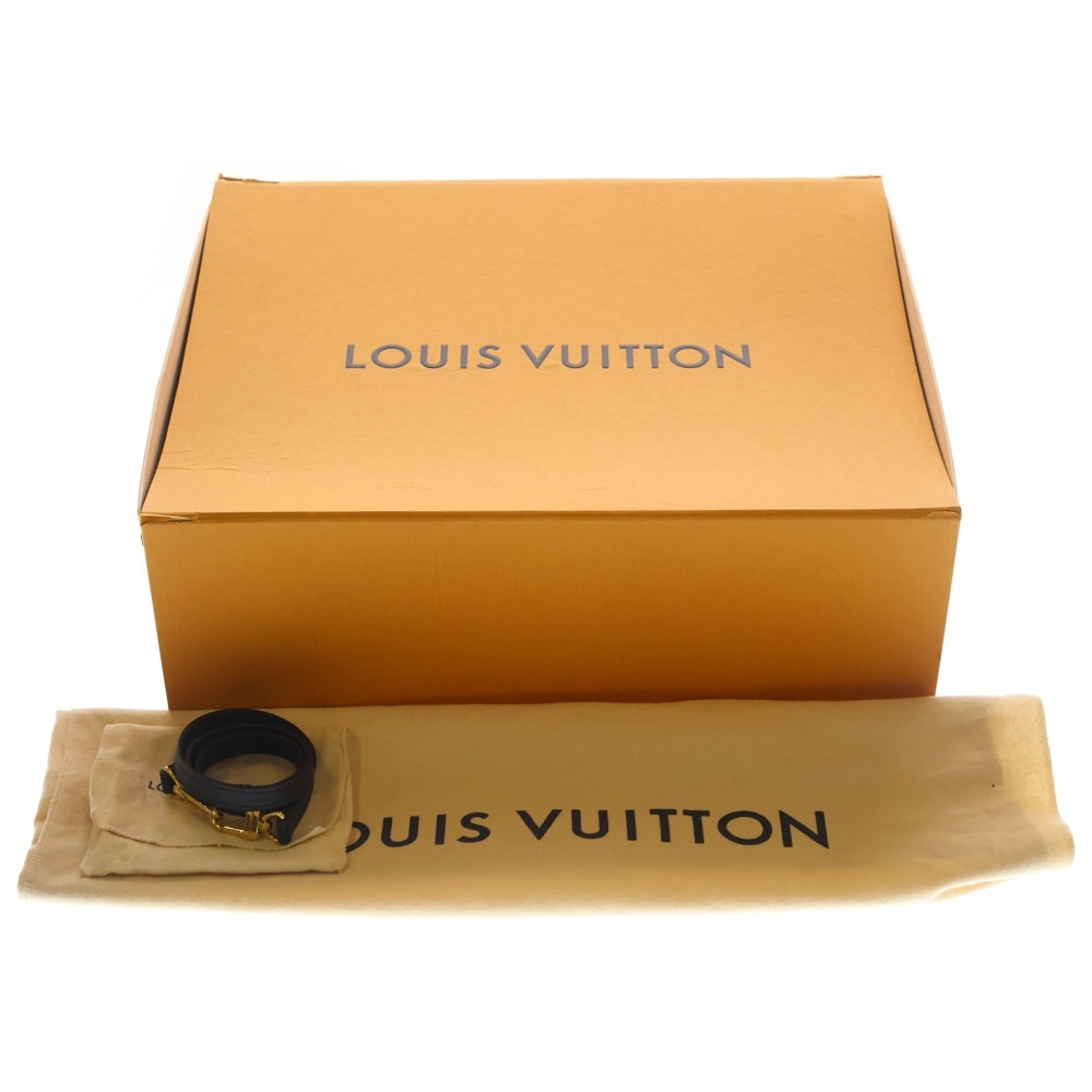 LOUIS VUITTON(ルイヴィトン) モノグラム フランドリン 2WAYバッグ ハンドバッグ ショルダーバッグ トートバッグ ブラック×ブラウン レザー×PVC M41595 ゴールド金具 レディース
