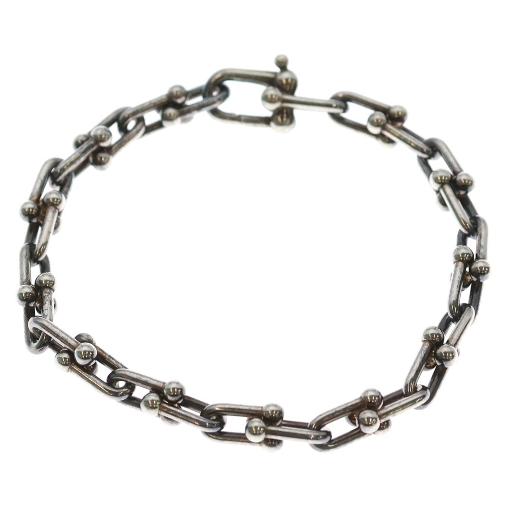 TIFFANY & Co.(ティファニー) ハードウェア スモールリンク ブレスレット Ag925 SV シルバー レディース
