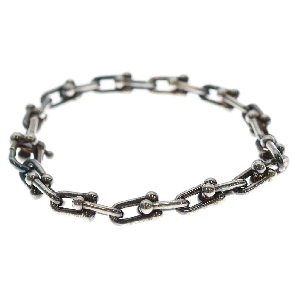 TIFFANY & Co.(ティファニー) ハードウェア スモールリンク ブレスレット Ag925 SV シルバー レディース