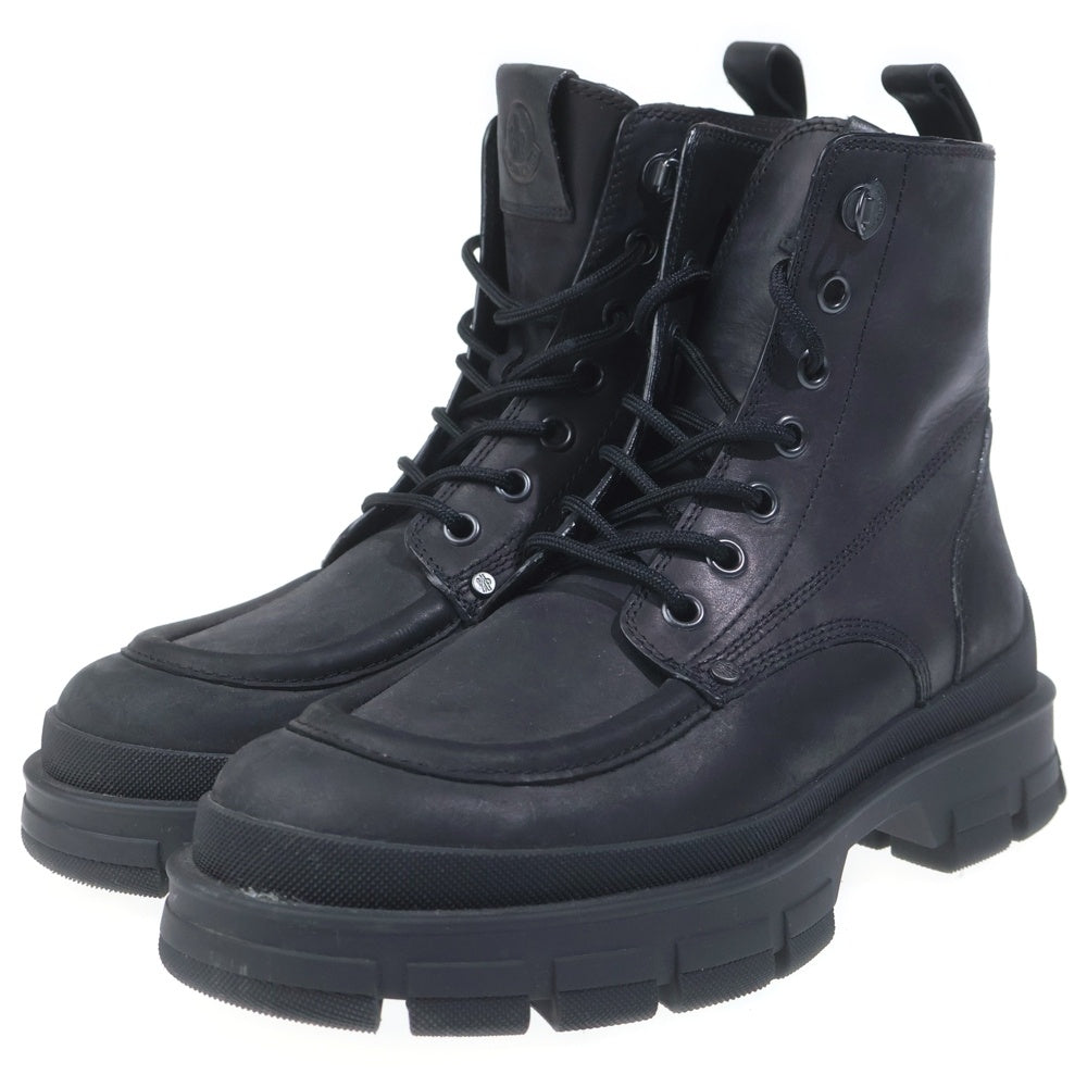 MONCLER(モンクレール) Hevea City レースアップ コンバットブーツ ブラック レディース