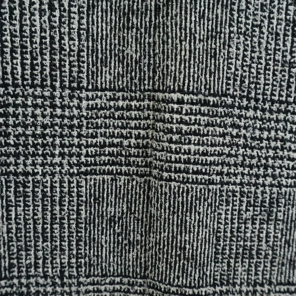 JIL SANDER(ジルサンダー) グレンチェック柄 切り替え ノースリーブ ロング ワンピース ブラック/グレー レディース