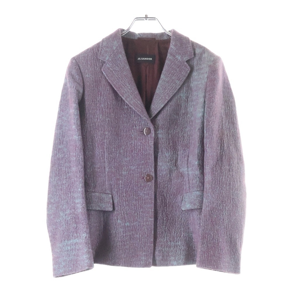 JIL SANDER(ジルサンダー) 2Bテーラードジャケット スカート セットアップ パープル レディース
