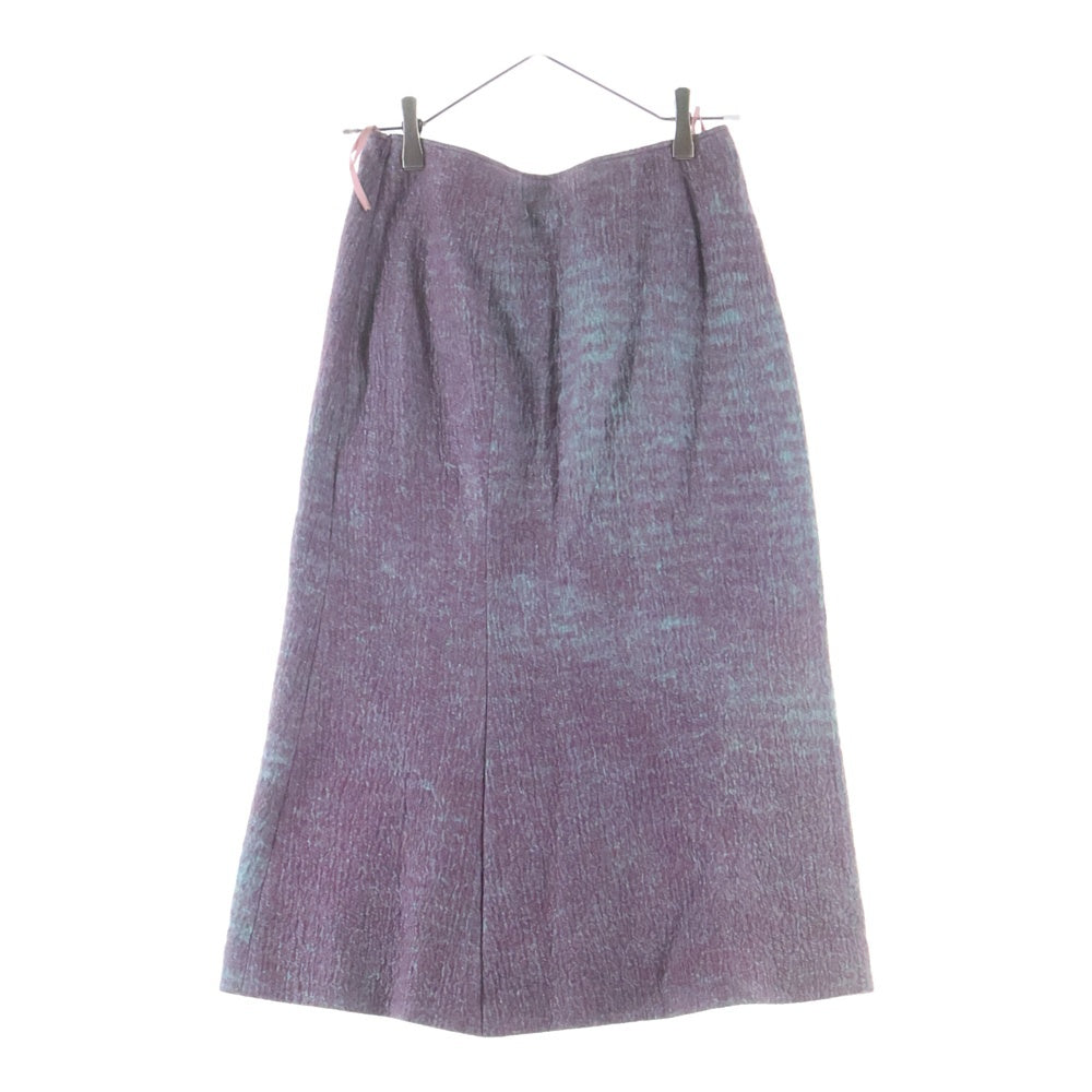 JIL SANDER(ジルサンダー) 2Bテーラードジャケット スカート セットアップ パープル レディース