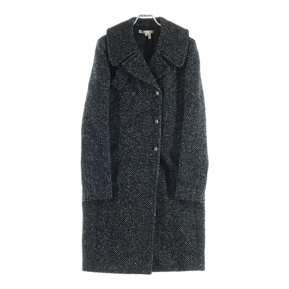 BALENCIAGA(バレンシアガ) ウール ダブルブレスト コート ブラック レディース