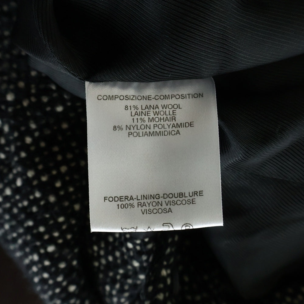 BALENCIAGA(バレンシアガ) ウール ダブルブレスト コート ブラック レディース