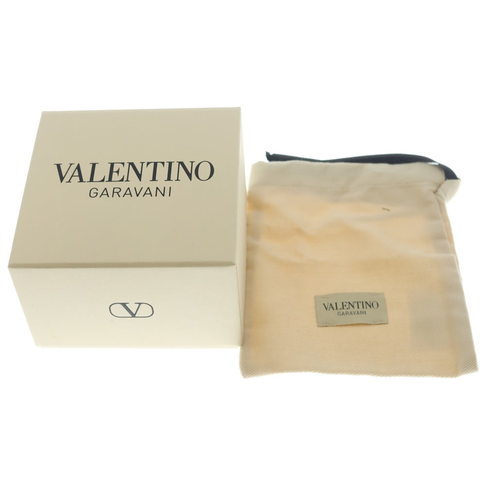 VALENTINO(ヴァレンティノ) ライトストーンロゴ ブレスレット シルバー レディース