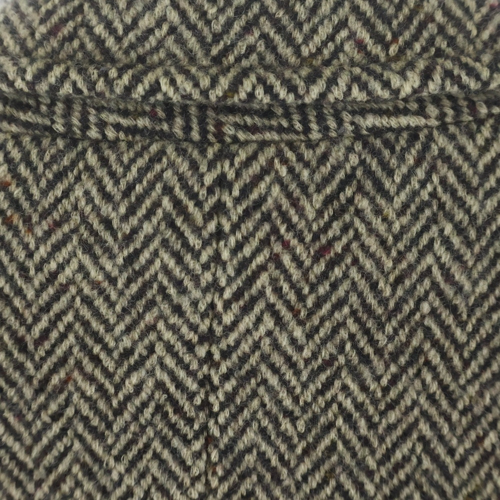 RALPH LAUREN(ラルフローレン) カシミヤ混 ウール ヘリンボーン 3B テーラードジャケット ベージュ